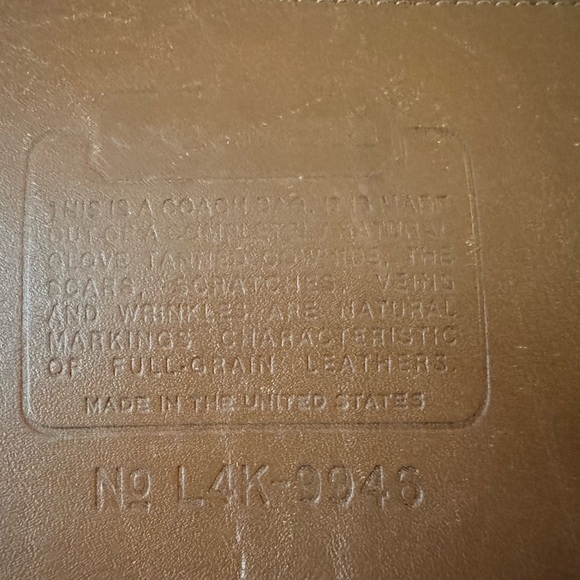 Vintage coach leather bags, used condition with signs of used all overs. - Picture 13 of 14